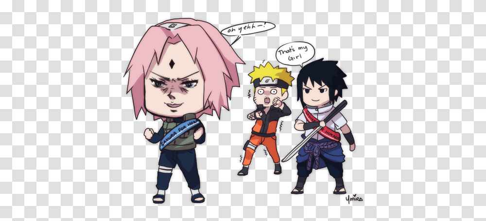 Do You Like Sakura As A Character In Naruto Quora Thing On Forehead, Comics, Book, Manga, Person Transparent Png