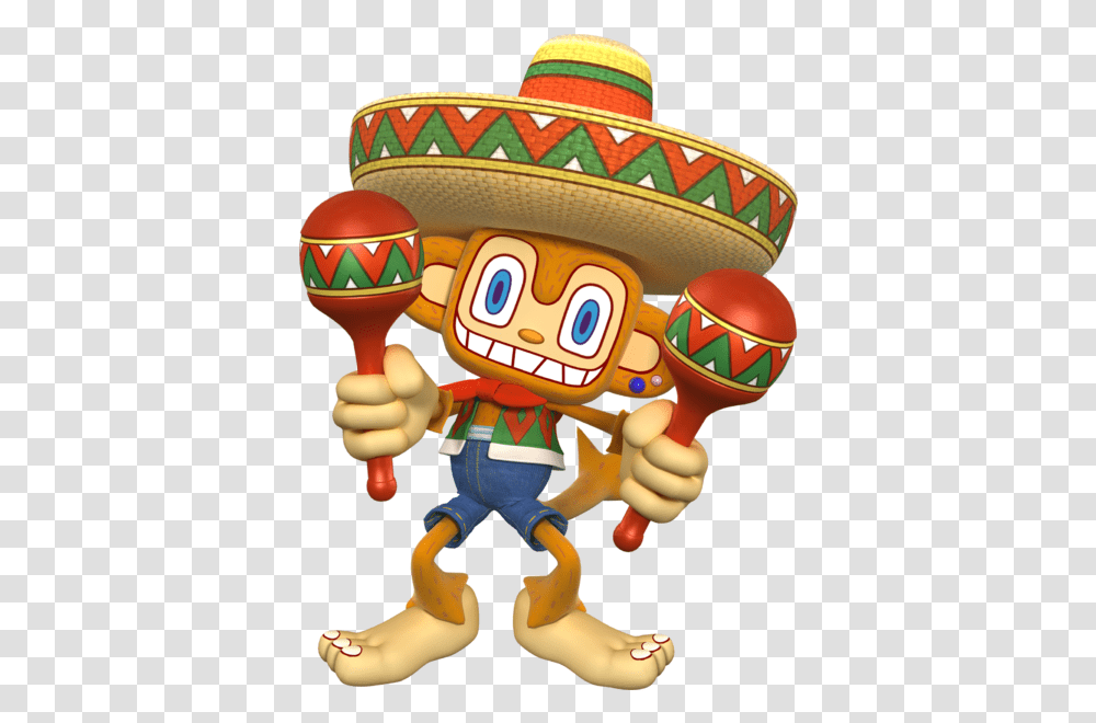 Do You Remember These Early 2000s Video Game Characters Amigo Samba De Amigo, Maraca, Musical Instrument, Hat, Clothing Transparent Png