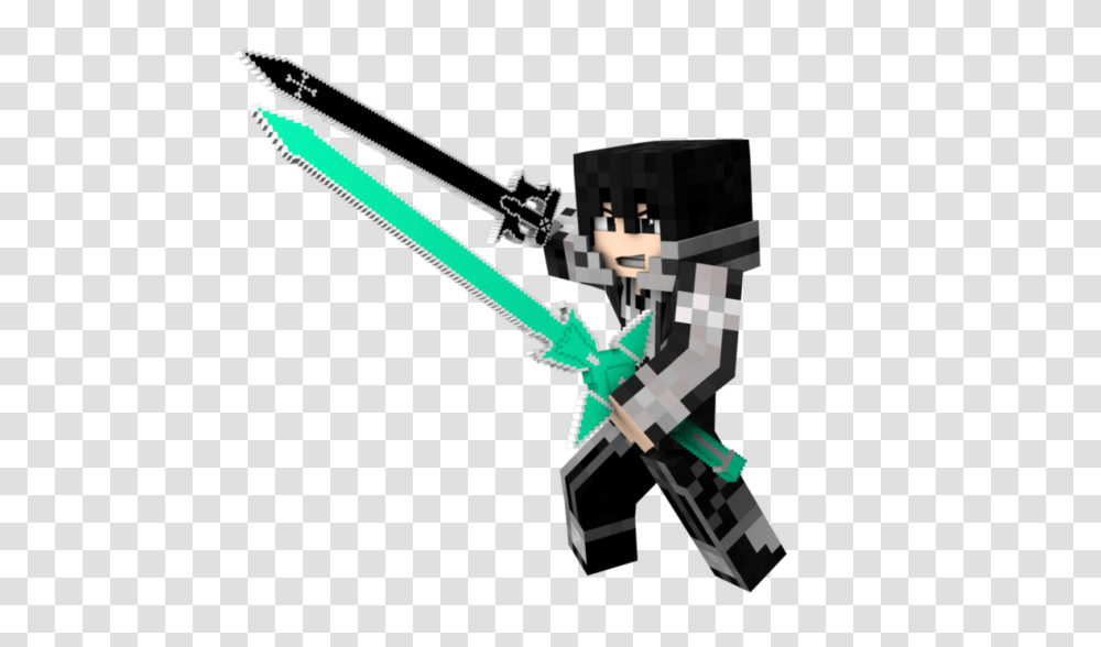 Do You Think There Should Be A Minecraft Sword Art Online Mash Up, Toy, Arrow, Costume Transparent Png