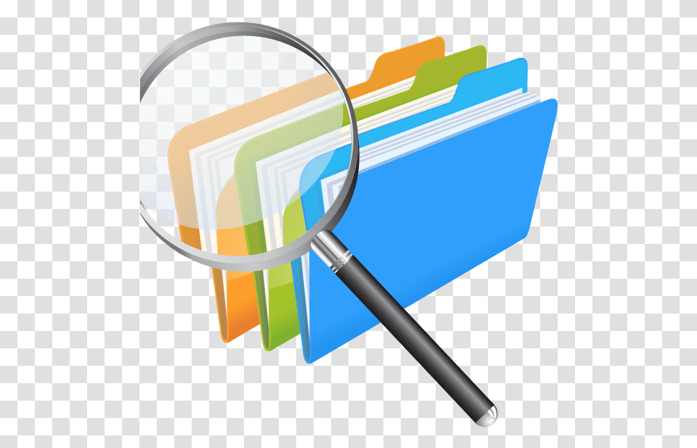 Do Your Records Put Your Business At Risk Records Management Icon, Magnifying Transparent Png