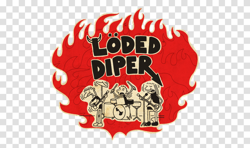 Doawk Loadeddiper Graphic Textured C2 Illustration, Label, Logo, Leisure Activities Transparent Png