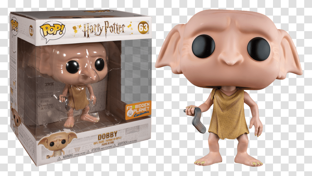Dobby Dobby Funko Pop 10 Inch, Person, Food, Outdoors, Figurine Transparent Png