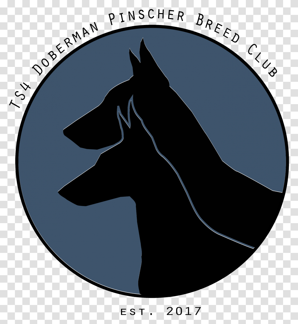 Doberman Pinscher Black Norwegian Elkhound, Painting, Animal Transparent Png
