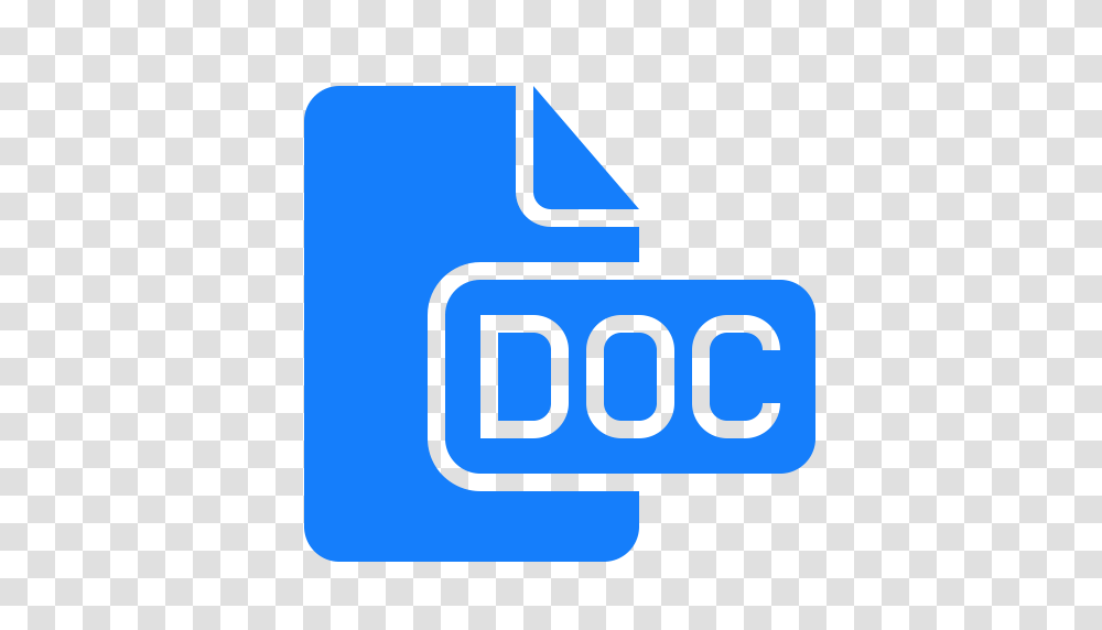 Doc Document Icon, Logo, Number Transparent Png