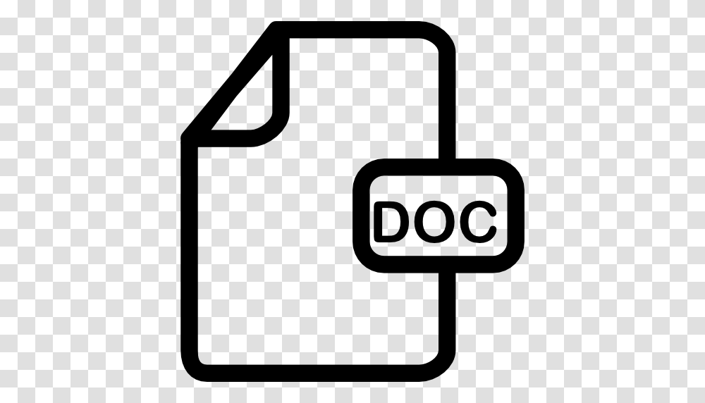 Doc Filetype Content Icon Free Of Filetype And Content Assets Icons, Gray, World Of Warcraft Transparent Png