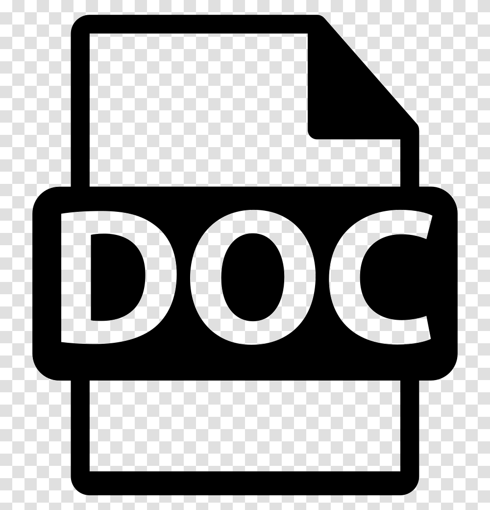 Doc Icon Free Download, Sign, Number Transparent Png