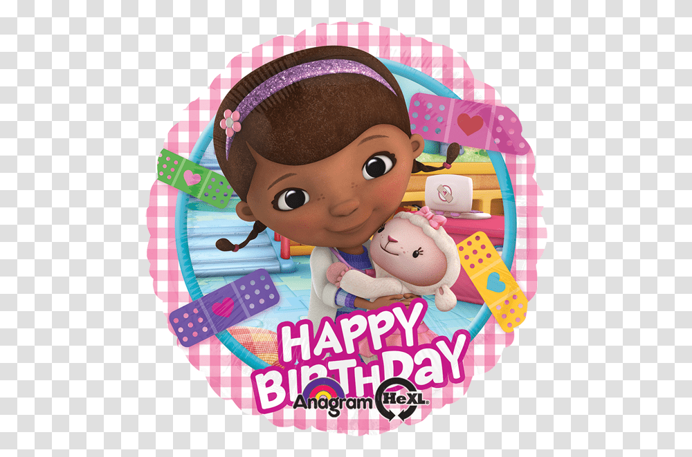 Doc Mcstuffins Happy Birthday, Doll, Toy, Person, Human Transparent Png