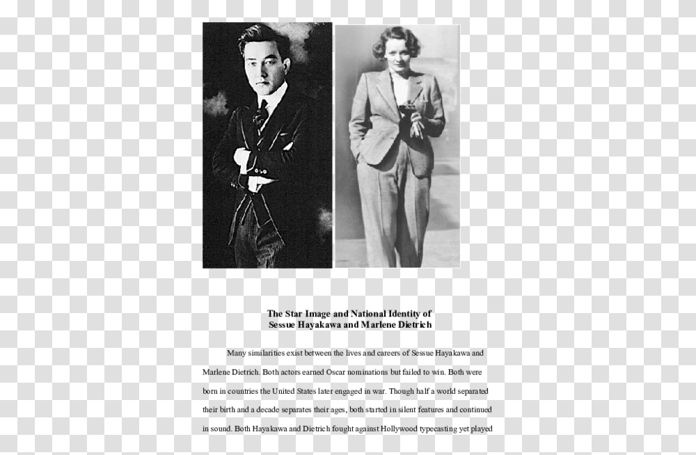 Doc The Star Image And National Identity Of Sessue Hayakawa Tuxedo, Clothing, Suit, Overcoat, Person Transparent Png