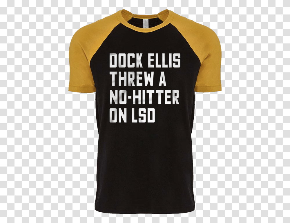 Dock Ellis Threw A No Hitter On Lsd Active Shirt, Apparel, T-Shirt, Jersey Transparent Png