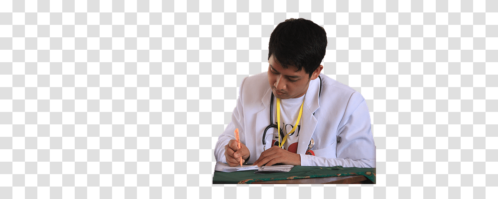 Doctor Person, Lab Coat, Portrait Transparent Png