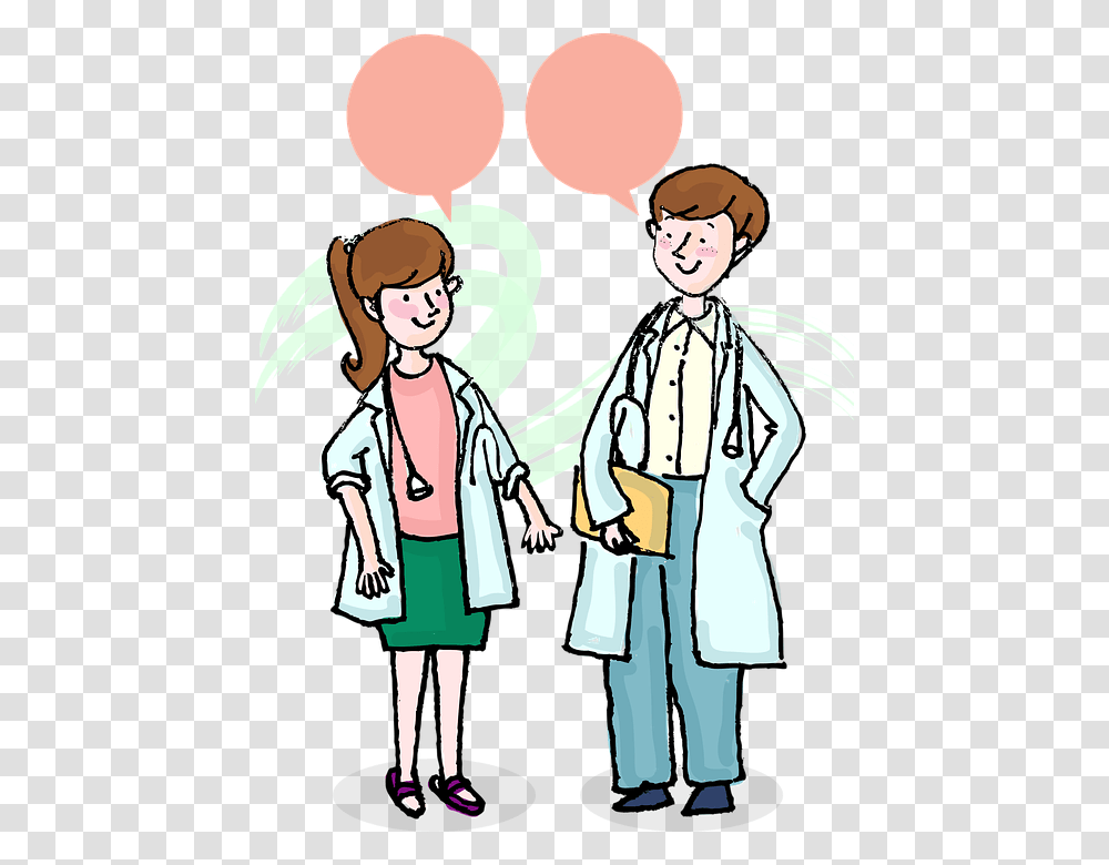 Doctor Cartoon, Person, Performer, People, Hand Transparent Png