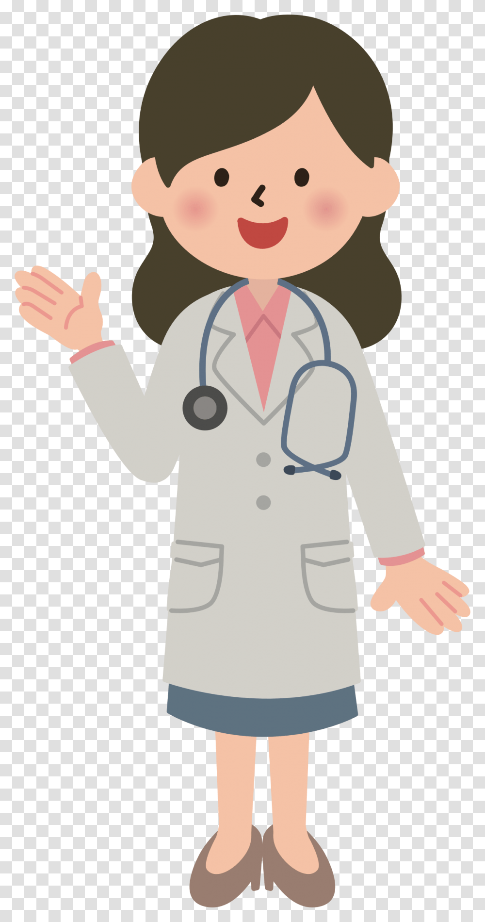 Doctor Clipart Doctor Clipart Background, Apparel, Person, Coat Transparent Png