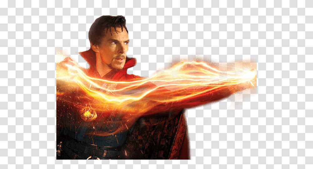 Doctor Clipart Doctor Strange Goatee, Fire, Flame, Person, Human Transparent Png