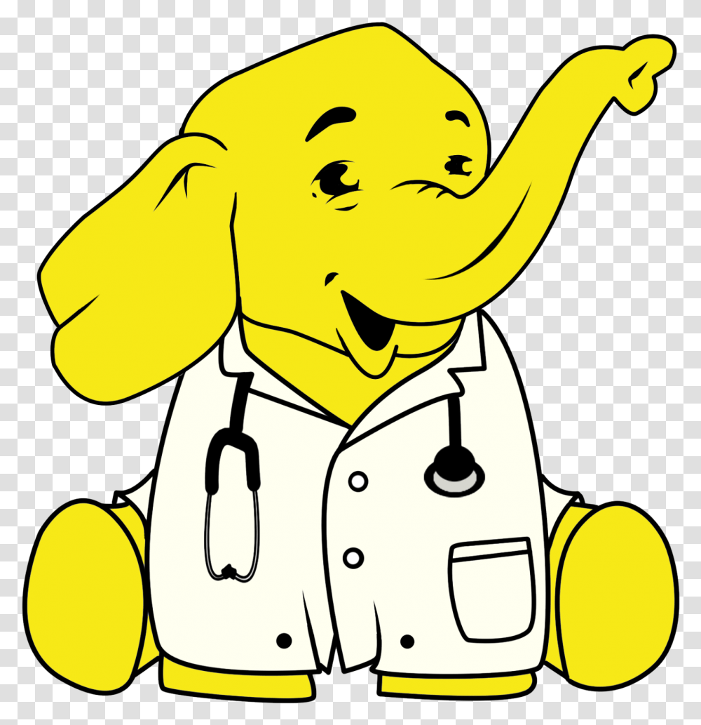 Doctor Clipart Elephant Dr Elephant, Coat, Apparel, Scientist Transparent Png