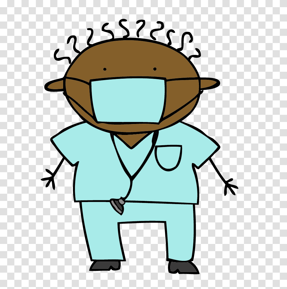 Doctor Clipart, Doodle, Drawing, Standing Transparent Png