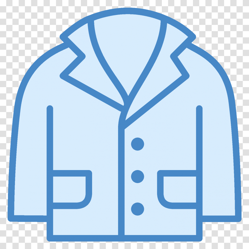 Doctor Coat Clipart Coat Dibujo, Clothing, Apparel, Jacket, Hood Transparent Png