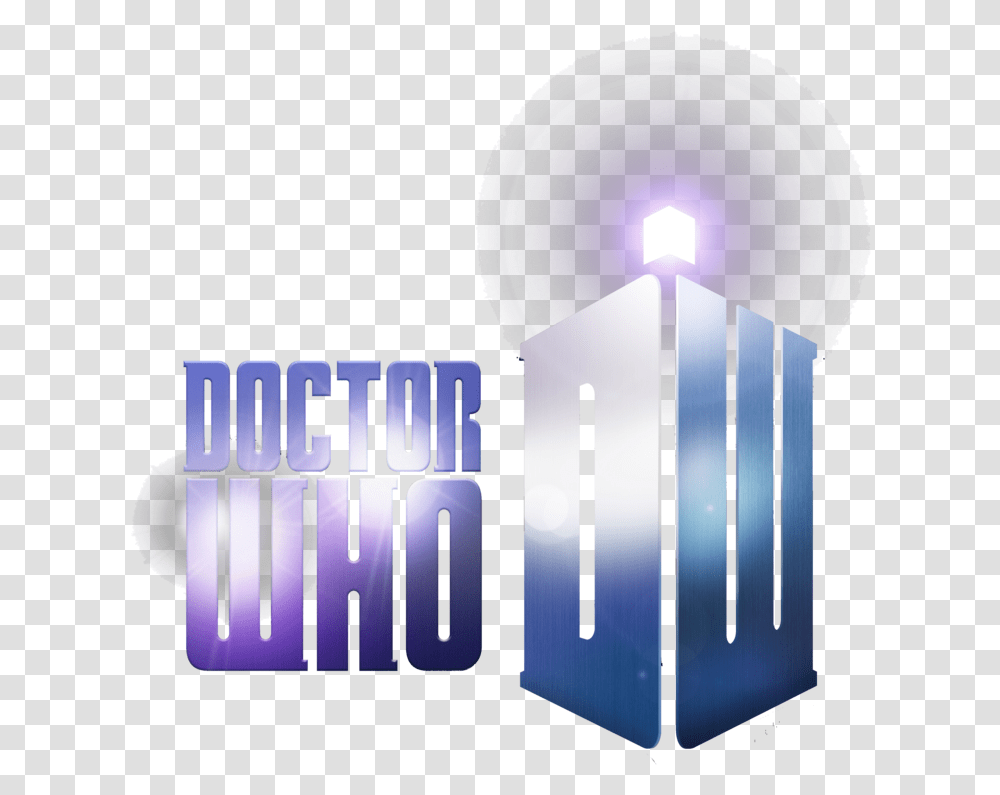 Doctor Dalek Tardis Silhouette Television Show Doctor Who Logo 2010, Lamp, Light, Flare, Lighting Transparent Png