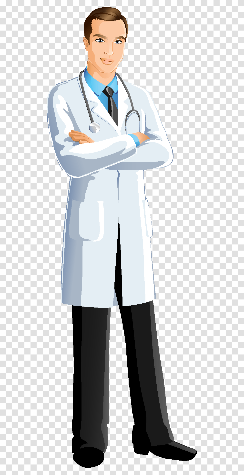 Doctor Doctor Vector, Lab Coat, Person, Apron Transparent Png