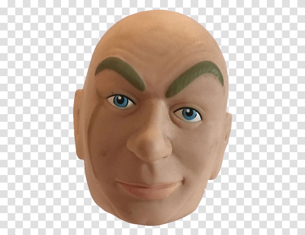 Doctor Evil Figurine, Head, Person, Human, Toy Transparent Png