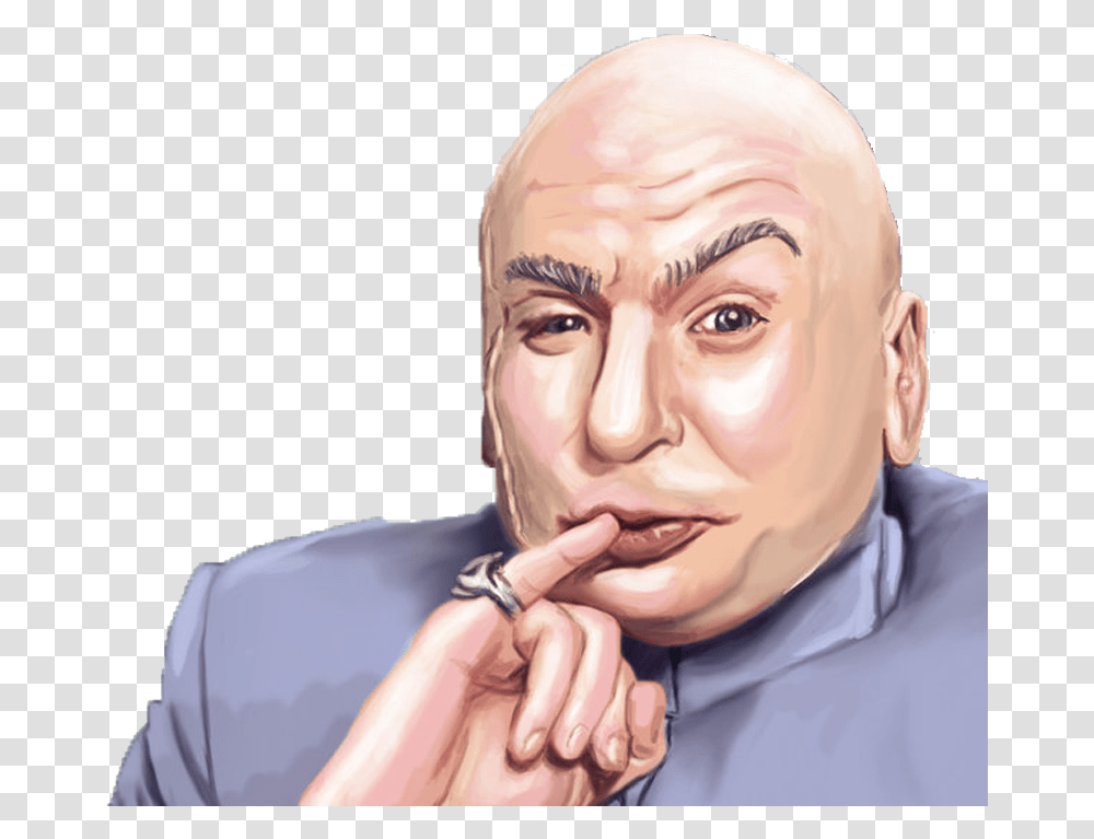 Doctor Evil, Head, Face, Person, Jaw Transparent Png