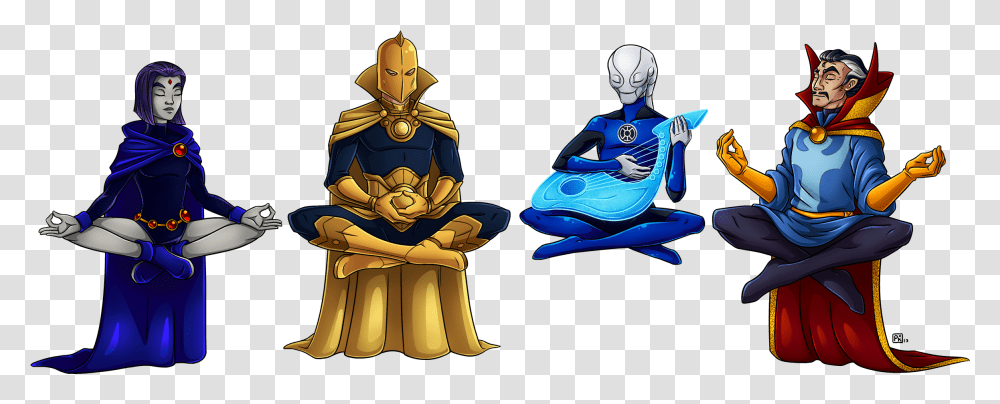 Doctor Fate And Raven, Person, Human Transparent Png