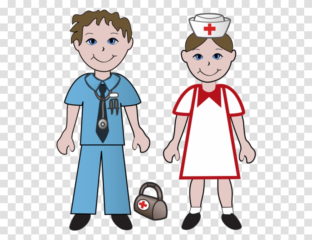 Doctor Free Clip Art Of Doctors And Nurses Nurse Clipart Doctor And Nurse Clipart, Person, Human, Girl, Female Transparent Png