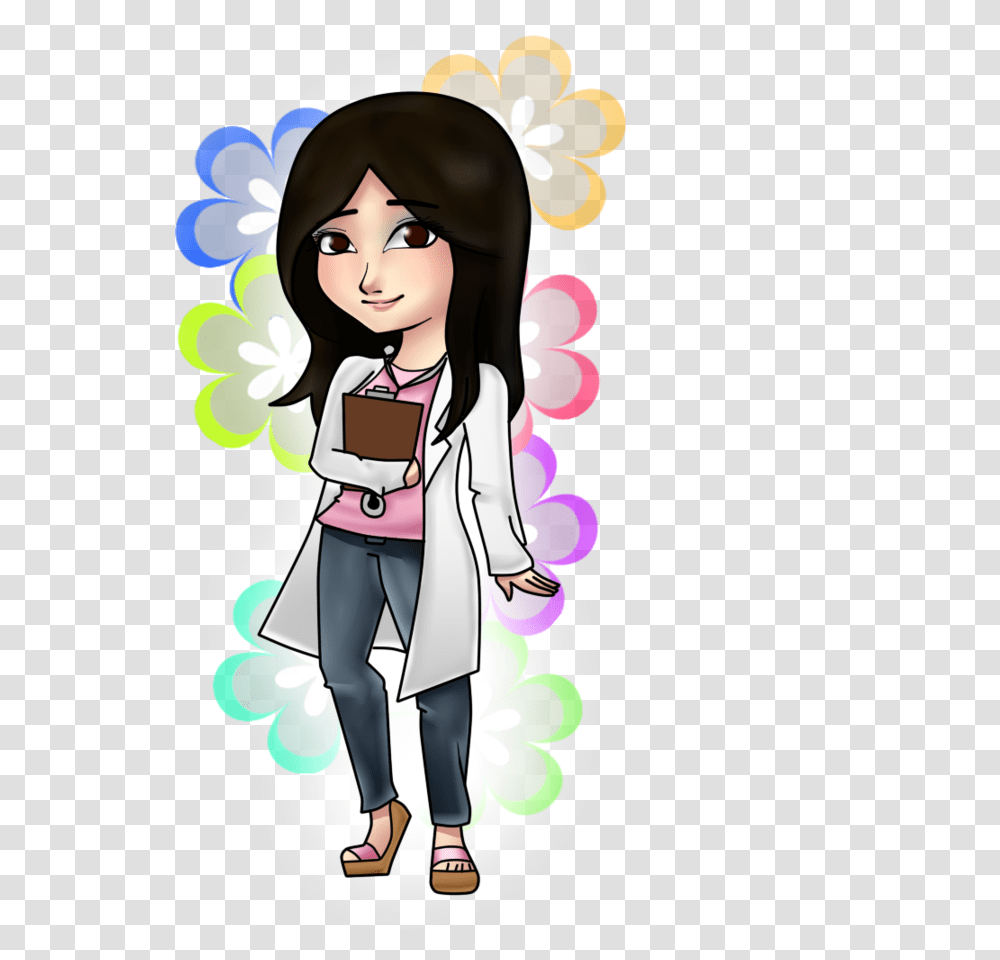 Doctor Girl Images, Person, Drawing Transparent Png