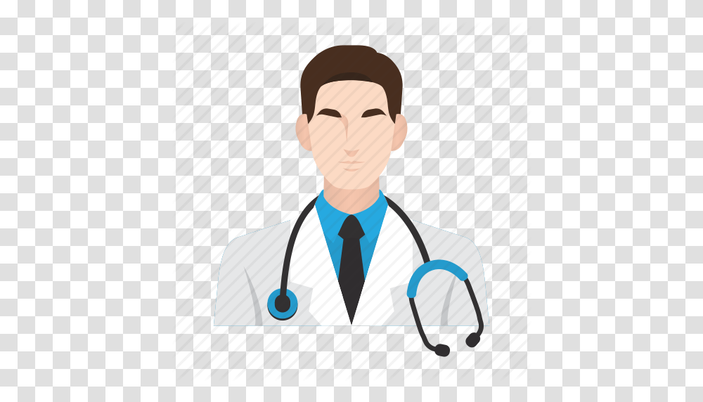 Doctor Health Job Man Medical Occupation People Icon, Person, Human, Tie, Accessories Transparent Png
