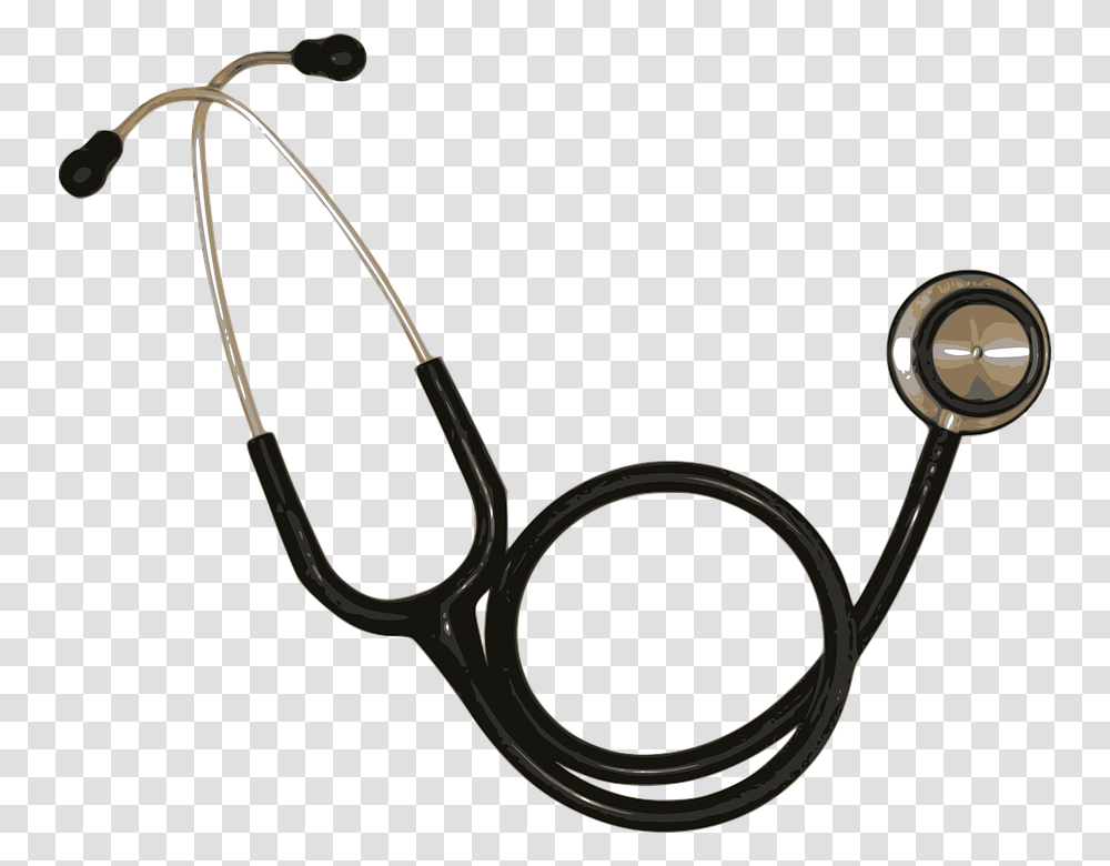 Doctor Hearing Heart Medicine Science Stethoscope Doctor Use To Check Heartbeat, Locket, Pendant, Jewelry, Accessories Transparent Png