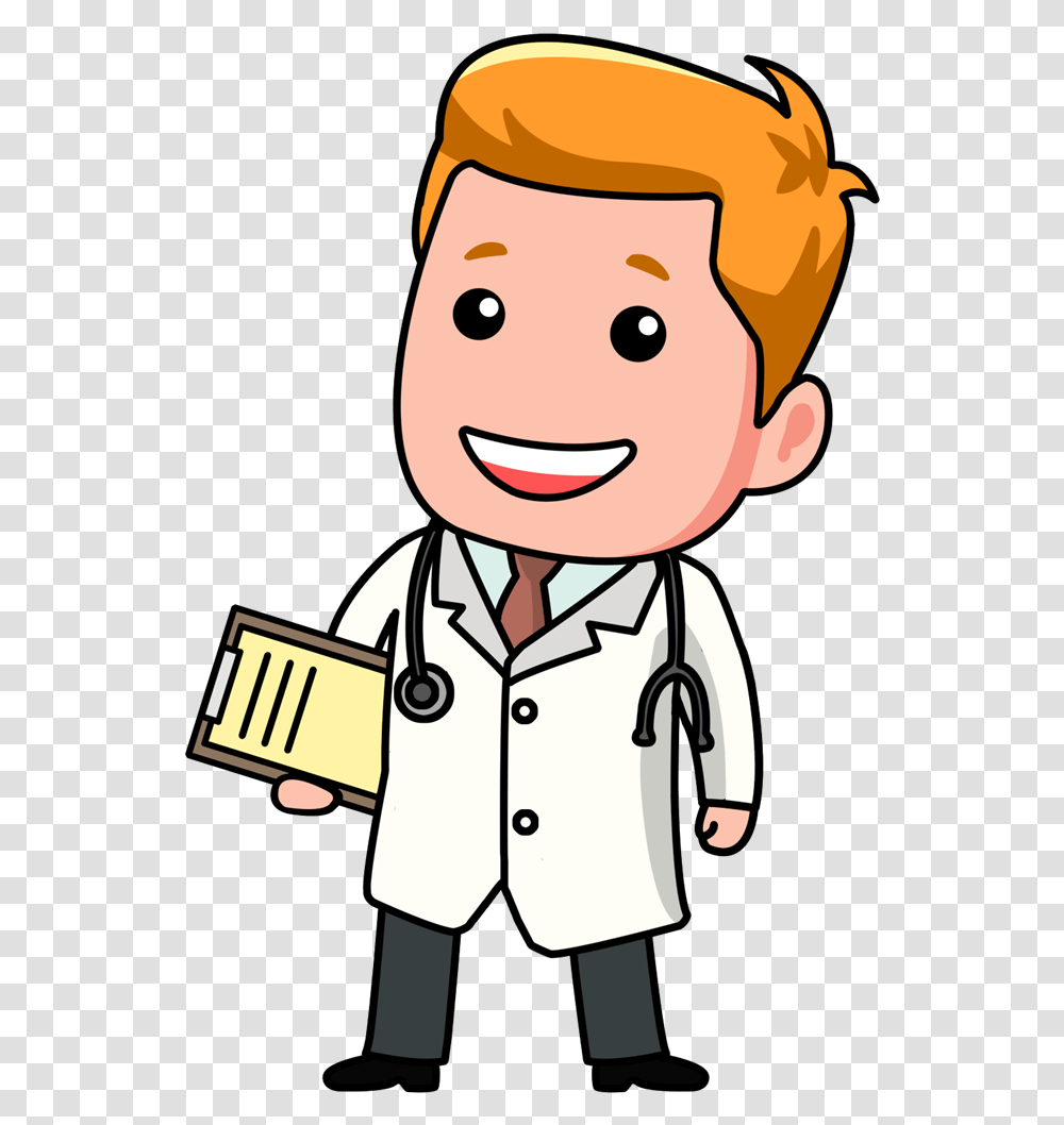 Doctor Logo Cliparthot Of The More And Animasi Dokter Gambar Dokter Kartun, Toy, Apparel, Coat Transparent Png