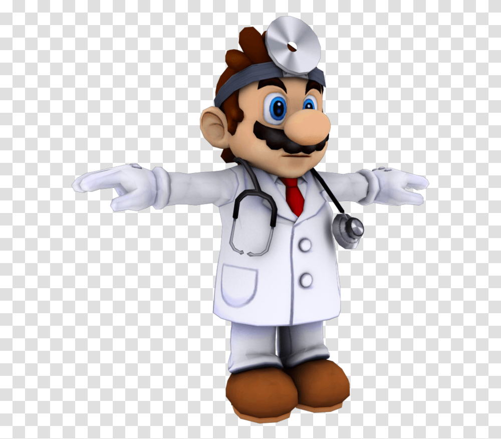 Doctor Mario T Pose, Person, Human, Chef, Toy Transparent Png