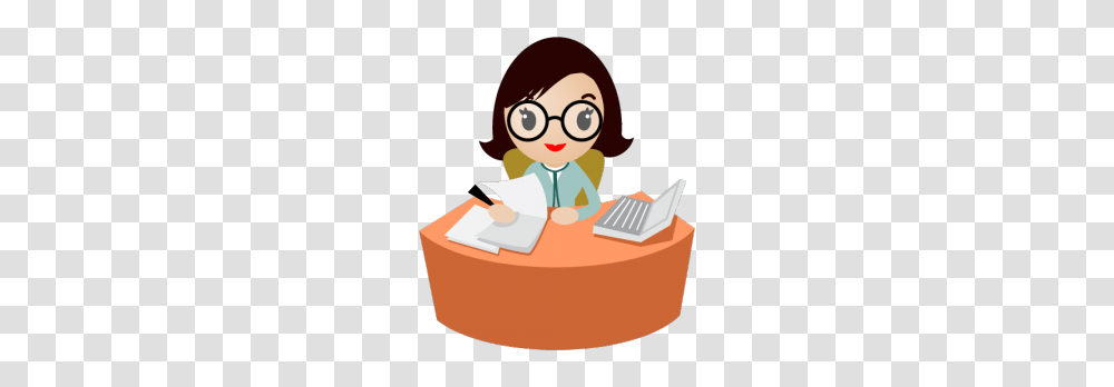 Doctor Office Job Clipart, Sitting, Furniture, Reading Transparent Png