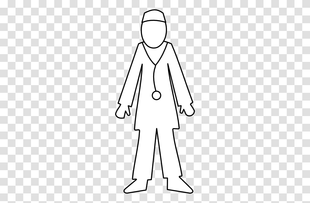 Doctor Outline Outlines And Clip Art, Apparel, Coat, Bow Transparent Png