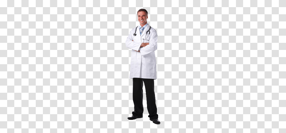 Doctor, Person, Apparel, Lab Coat Transparent Png