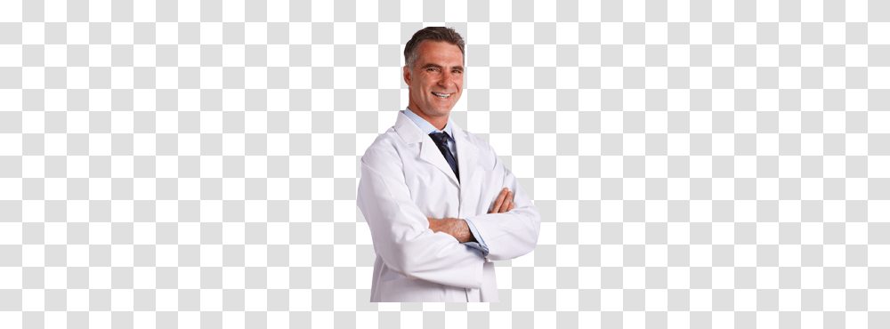 Doctor, Person, Apparel, Lab Coat Transparent Png