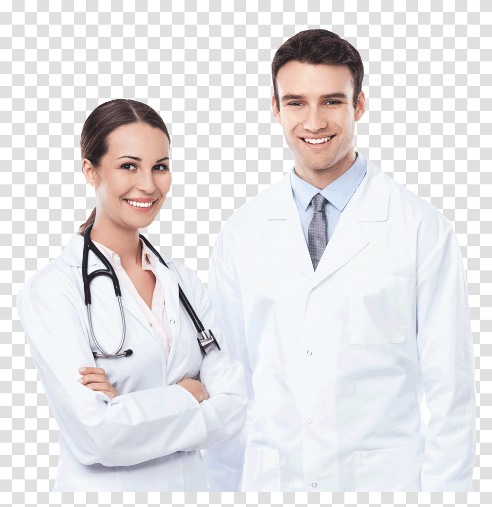 Doctor, Person, Lab Coat, Tie Transparent Png