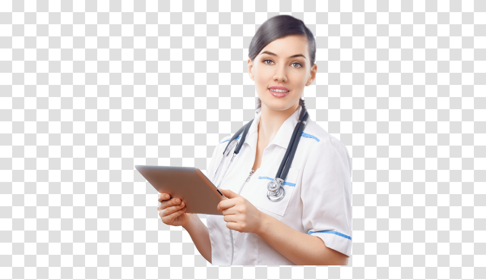 Doctor, Person, Nurse, Lab Coat Transparent Png