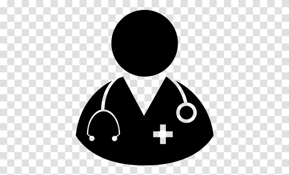 Doctor Physician Md Medical Practitioner Clinician Doctor Clipart Black And White, Gray, World Of Warcraft Transparent Png