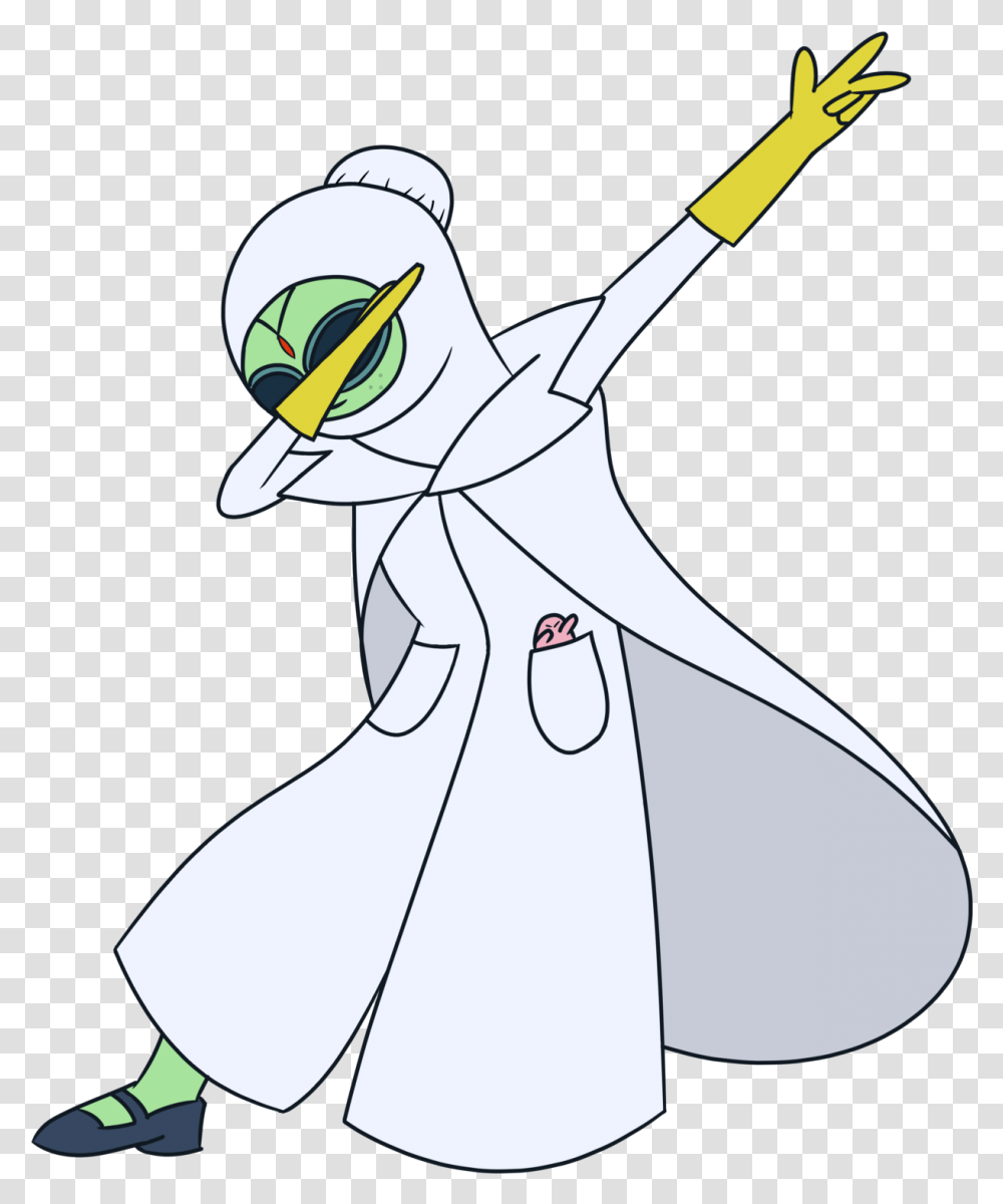 Doctor Princess Dabbing The Microscope As Requested Duck, Axe, Fashion, Coat Transparent Png