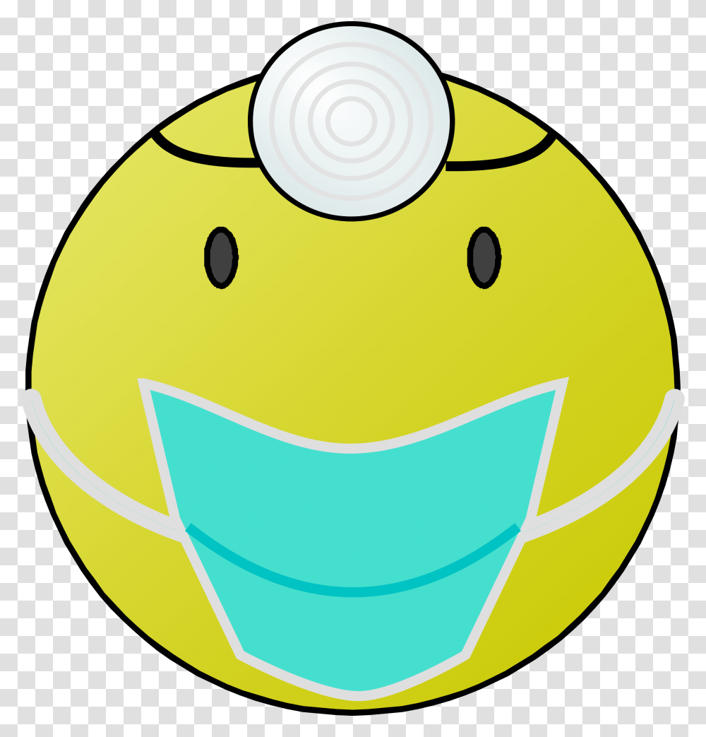 Doctor Smiley Clip Arts Doctor Emoji, Ball, Sphere, Snowman Transparent Png