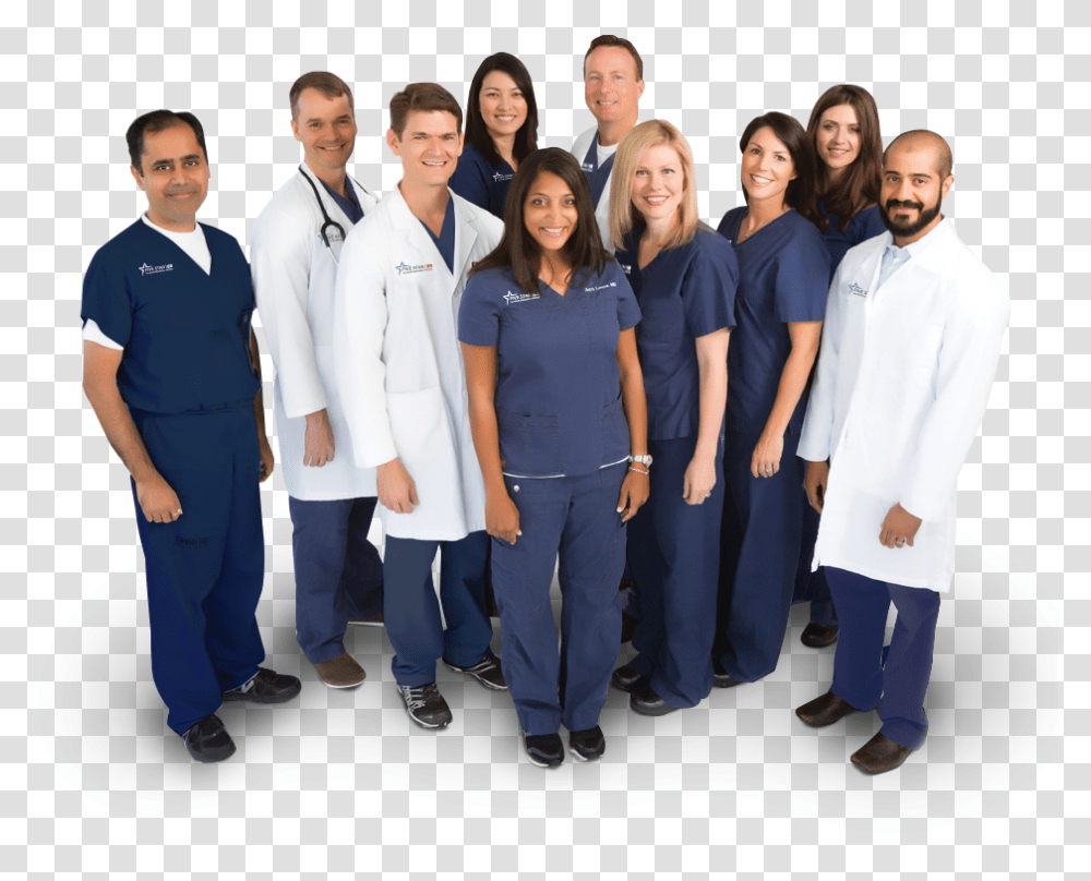 Doctor Standing Doctors And Nurses, Apparel, Person, Human Transparent Png
