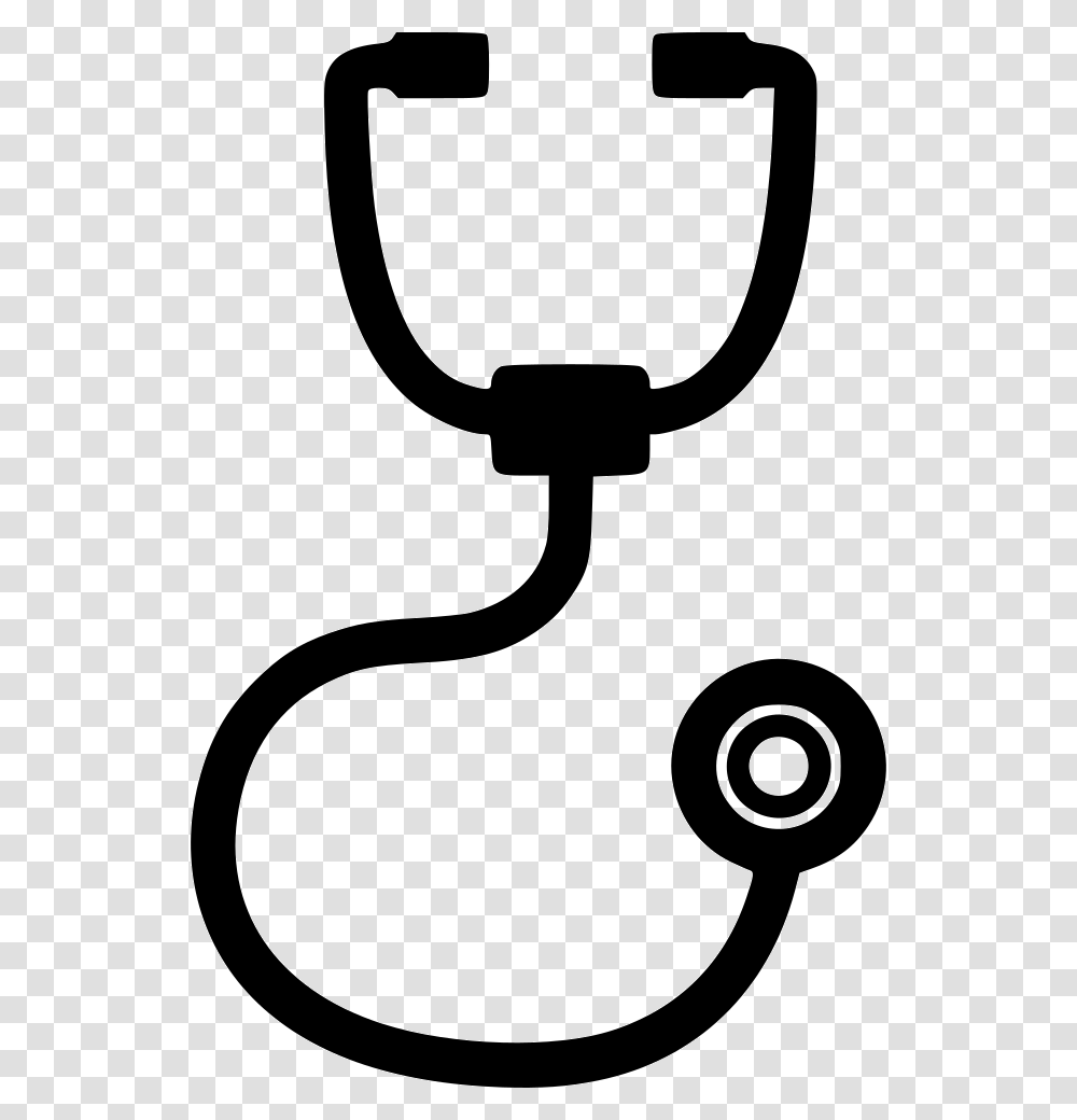 Medical logo with hand surrounding stethoscope Vector Image