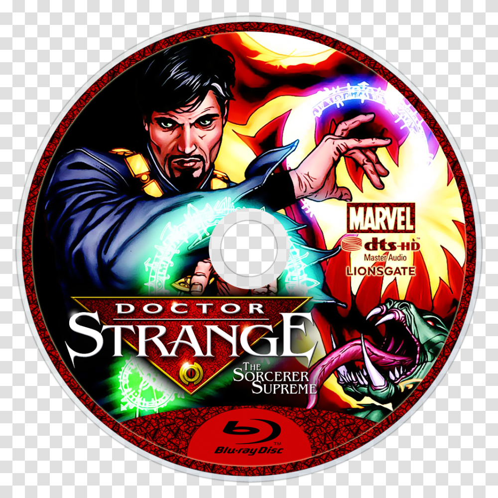 Doctor Strange 2007 Folder Icon, Disk, Poster, Advertisement, Dvd Transparent Png