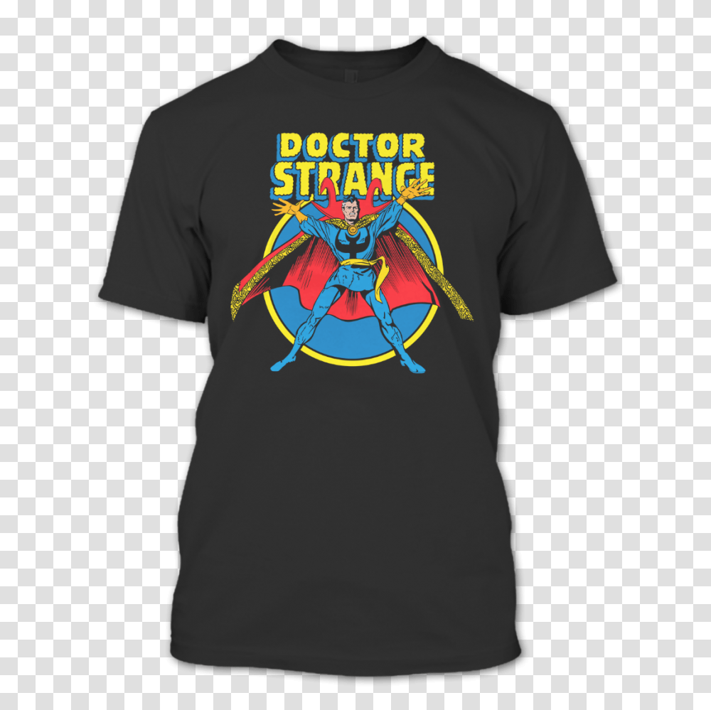 Doctor Strange T Shirt Superhero Movie T Shirt Premium Fan Store, Apparel, T-Shirt, Person Transparent Png