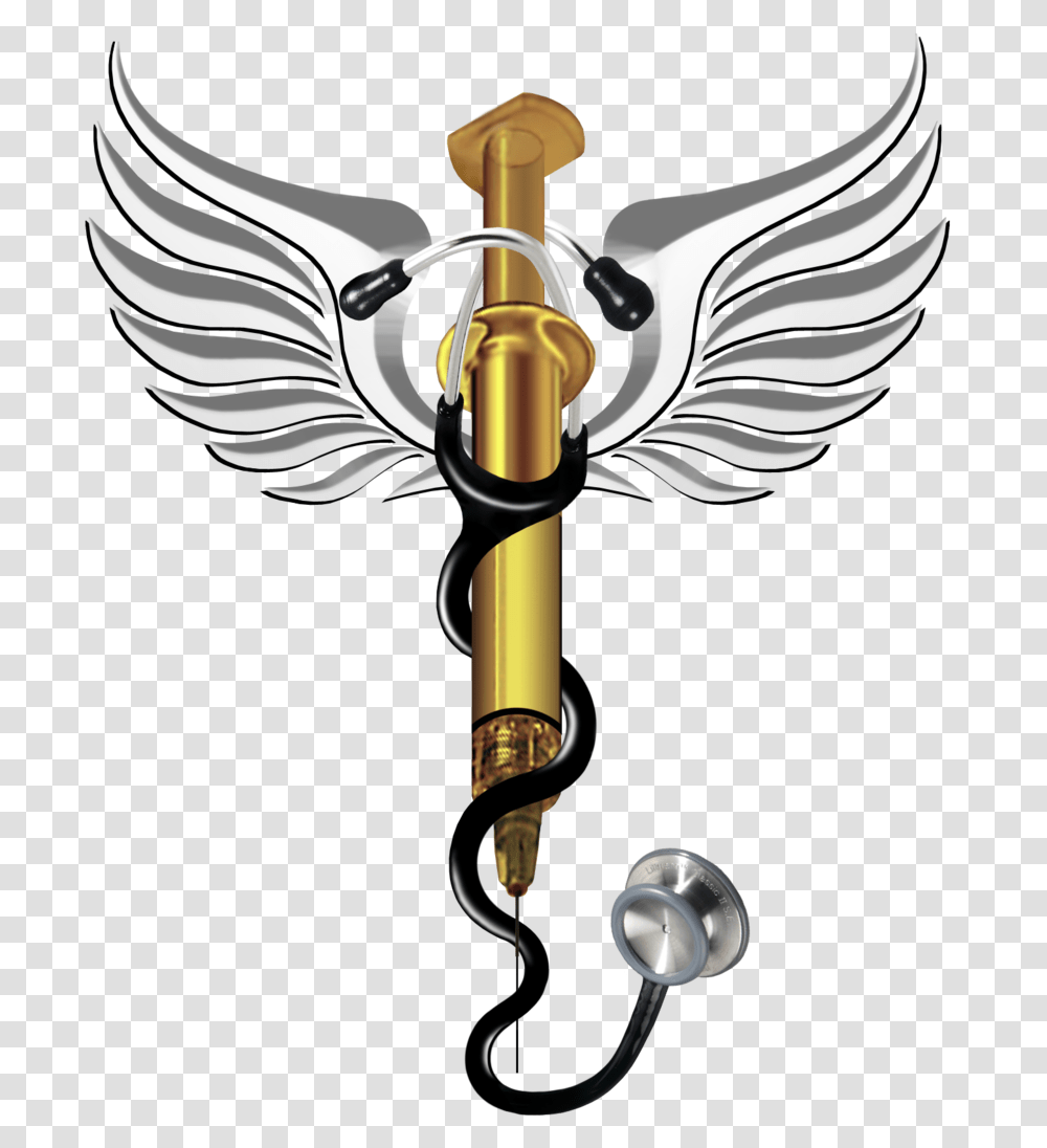 Doctor Symbol 3d Medicine Symbol, Emblem, Weapon, Weaponry, Trident Transparent Png