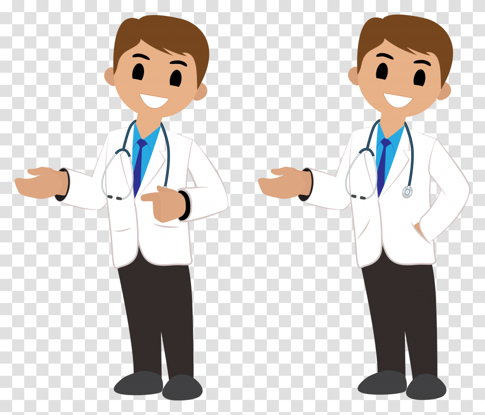 Doctor Vector, Person, Human, Apparel Transparent Png