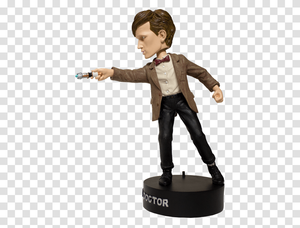 Doctor Who Bobble Head, Person, Figurine, Toy, Doll Transparent Png