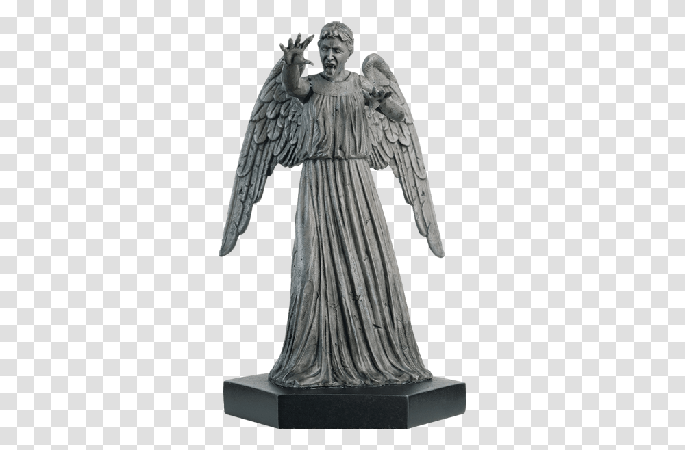 Doctor Who Eaglemoss 04 Weeping Angel Weeping Angels Doctor Who, Statue, Sculpture, Person Transparent Png