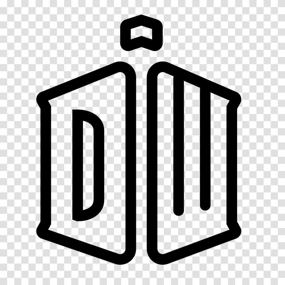 Doctor Who Icon, Gray, World Of Warcraft Transparent Png