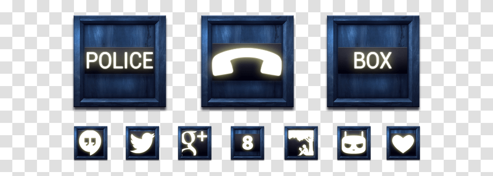 Doctor Who Icon, Monitor, Screen, Electronics, Display Transparent Png